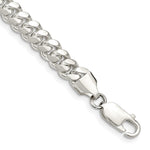 Sterling Silver Polished Domed Curb Chain