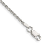 Sterling Silver Diamond-cut Rope Chain