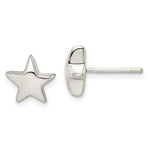 Sterling Silver Star Earrings