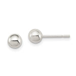 Sterling Silver Ball Earrings
