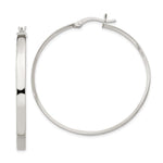 Sterling Silver 2.75x Hoop Earrings