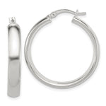 Sterling Silver 5x Hoop Earrings