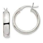 Sterling Silver 4.75x Hoop Earrings