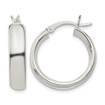 Sterling Silver 4.75x Hoop Earrings