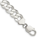 Sterling Silver Beveled Curb Chain