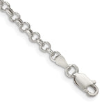 Sterling Silver Semi-solid Rolo Chain