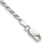 Sterling Silver Flat Rope Chain