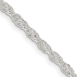 Sterling Silver Loose Rope Chain