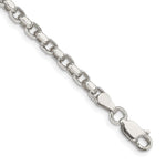 Sterling Silver Diamond-cut Rolo Chain