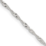 Sterling Silver Singapore Chain