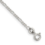 Sterling Silver Figaro Chain