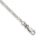 Sterling Silver Figaro Chain