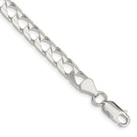 Sterling Silver D/C Square Curb Chain