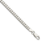 Sterling Silver Fancy Flat Link Bracelet