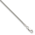 Sterling Silver Snake Chain Plus Extender - Total Anklet