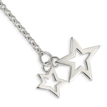 Sterling Silver Fancy Stars Bracelet