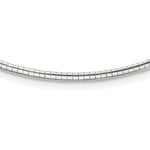 Sterling Silver Polished Cubetto with Extension Necklace
