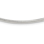 Sterling Silver Polished Round Neckwire Necklace