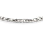 Sterling Silver Round Neckwire Necklace