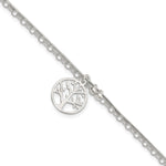 Sterling Silver Polished 2-strand Tree Bracelet