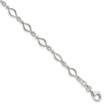 Sterling Silver Fancy Link Bracelet