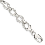 Sterling Silver Fancy Link Bracelet