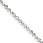 Sterling Silver Beaded Chain