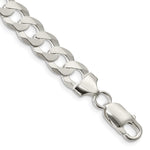 Sterling Silver Flat Curb Chain