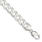 Sterling Silver Flat Curb Chain