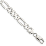 Sterling Silver Lightweight Flat Figaro Chain