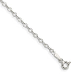 Sterling Silver Fancy Navette Link Chain
