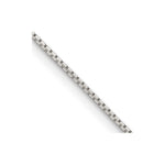 Sterling Silver 8 Sided Mirror Box Chain