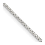 Sterling Silver 8 Sided Mirror Box Chain
