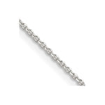 Sterling Silver Diamond-cut Forzantine Cable Chain