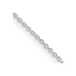 Sterling Silver Diamond-cut Forzantine Cable Chain