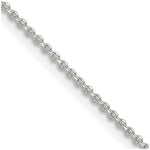 Sterling Silver Diamond-cut Forzantine Cable Chain