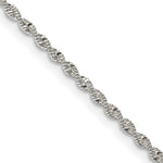 Sterling Silver Twisted Herringbone Chain