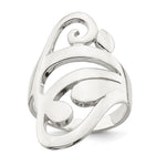 Sterling Silver Scroll Ring