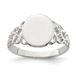 Sterling Silver Signet Ring