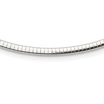 Sterling Silver Polished Cubetto Necklace