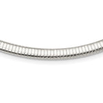 Sterling Silver Polished Cubetto Necklace