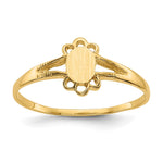 14k Childs Fancy Signet Ring