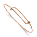 Rose Gold Filled Expandable Bangle