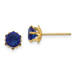 14k Madi K CZ Birthstone (Sep) Earrings