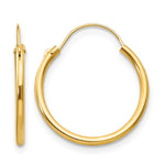 14k Madi K 1.3x Endless Hoop Earrings