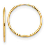 14k Madi K Hoop Earrings