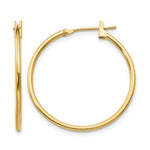 14k Madi K 1x Hoop Earrings