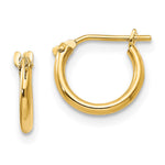 14k Madi K Half Hoop Earrings