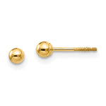 14k Madi K Polished Ball Screwback Earrings