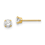 14k Madi K CZ Post Earrings